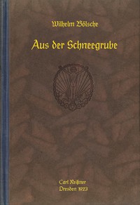 Book cover of "Aus der Schneegrube"