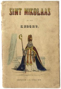Book cover of "Sint Nikolaas en zijn knecht"