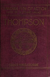Book cover of "David Thompson, the explorer"