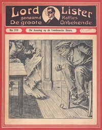 Book cover of "Lord Lister No. 0378: De Aanslag op de Londensche Beurs"