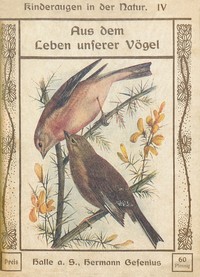 Book cover of "Aus dem Leben unserer Vögel"