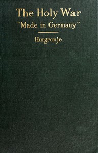 Book cover of "The holy war "made in Germany""