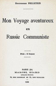 Book cover of "Mon voyage aventureux en Russie communiste"