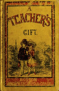 Book cover of "A teacher's gift"
