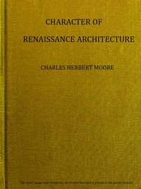 Book cover of "Character of Renaissance Architecture"
