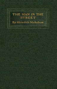 Book cover of "The man in the street: Papers on American topics"