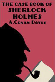 Book cover of "The case-book of Sherlock Holmes"