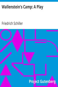 Book cover of "Wallenstein's Camp: A Play"