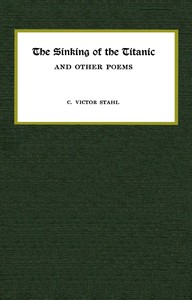 Book cover of "The sinking of the Titanic, and other poems"