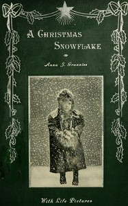 Book cover of "A Christmas snowflake: a rhyme for children"