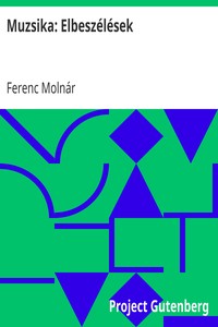 Book cover of "Muzsika: Elbeszélések"
