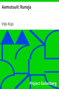 Book cover of "Aamutuuli: Runoja"