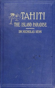 Book cover of "Tahiti, the island paradise"