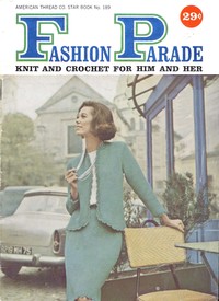 Book cover of "Fashion parade : $b knit and crochet for him and her"