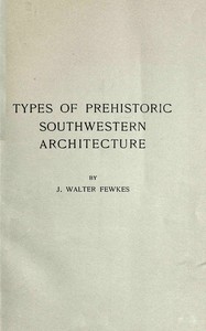 Book cover of "Types of prehistoric Southwestern architecture"