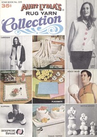 Book cover of "Aunt Lydia's rug yarn collection"