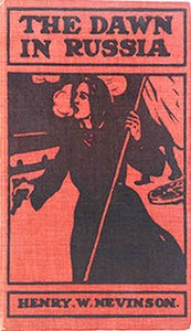 Book cover of "The dawn in Russia"