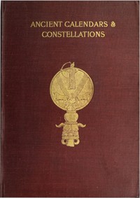 Book cover of "Ancient calendars and constellations"