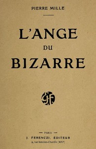 Book cover of "L'ange du bizarre"