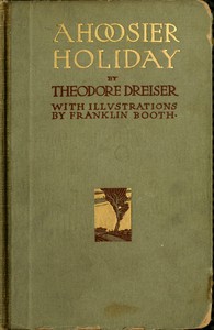 Book cover of "A Hoosier holiday"
