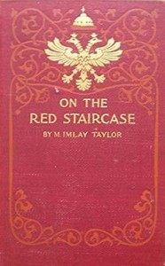 Book cover of "On the red staircase"