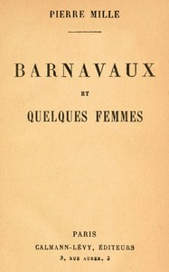 Book cover of "Barnavaux et quelques femmes"