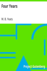 Book cover of "Four Years"