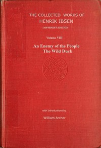 Book cover of "The collected works of Henrik Ibsen, Vol. 08 (of 11)"