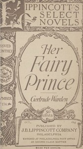 Book cover of "Her fairy prince"