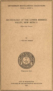 Book cover of "Archeology of the lower Mimbres valley, New Mexico"