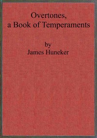Book cover of "Overtones, a book of temperaments : $b Richard Strauss, Parsifal, Verdi, Balzac, Flaubert, Nietzsche, and Turgénieff"