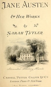 Book cover of "Jane Austen and her works"