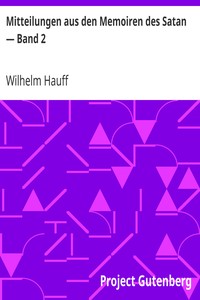 Book cover of "Mitteilungen aus den Memoiren des Satan — Band 2"