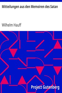Book cover of "Mitteilungen aus den Memoiren des Satan"
