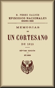 Book cover of "Memorias de un cortesano de 1815"
