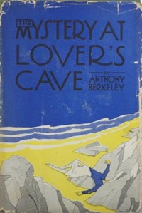 Book cover of "The mystery at lovers' cave"