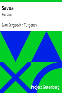 Book cover of "Savua : Romaani"