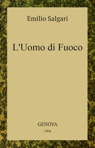 Book cover of "L'Uomo di Fuoco"