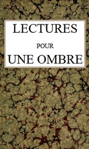 Book cover of "Lectures pour une ombre"
