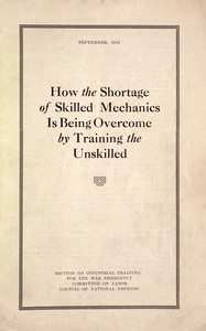 Book cover of "How the shortage of skilled mechanics is being overcome by training the unskilled"