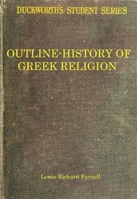 Book cover of "Outline-history of Greek religion"