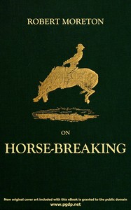 Book cover of "On horse-breaking"