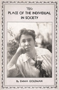 Book cover of "The place of the individual in society"