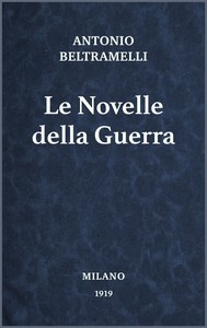 Book cover of "Le novelle della guerra"