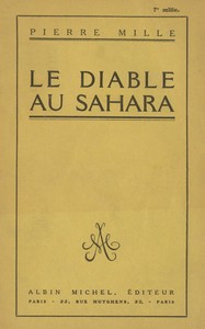 Book cover of "Le Diable au Sahara"