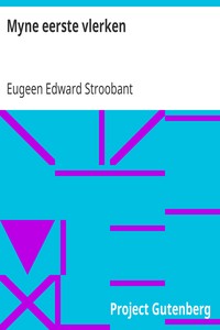 Book cover of "Myne eerste vlerken"