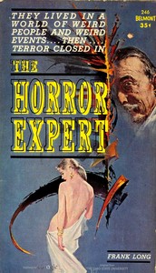 Book cover of "The horror expert"