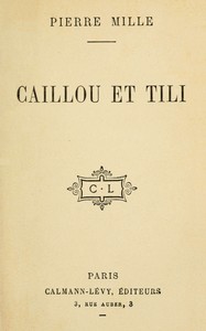 Book cover of "Caillou et Tili"