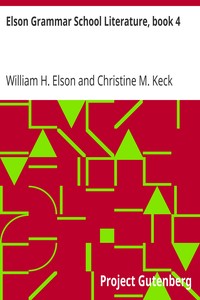Book cover of "Elson Grammar School Literature, book 4"