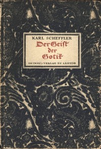 Book cover of "Der Geist der Gotik"